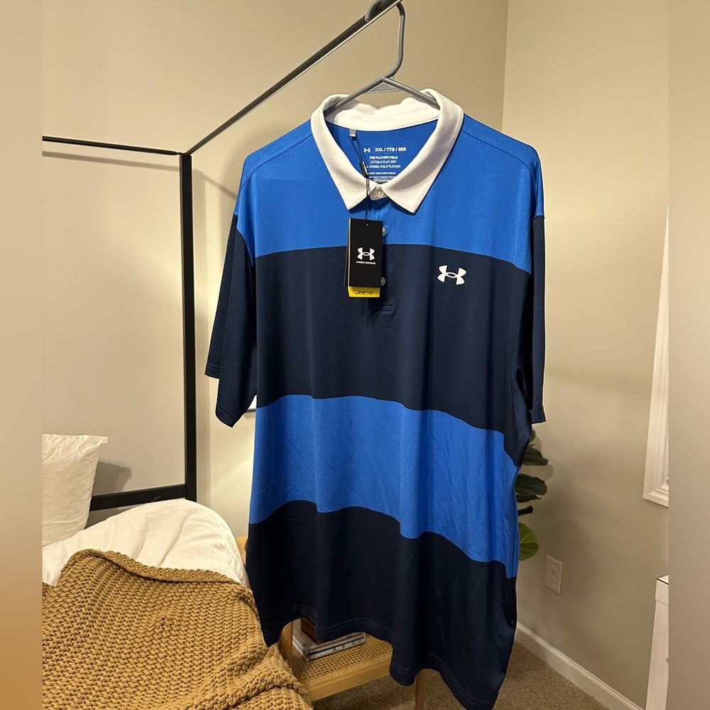 Men’s Under Armour Polo XXL NEW WITH TAGS